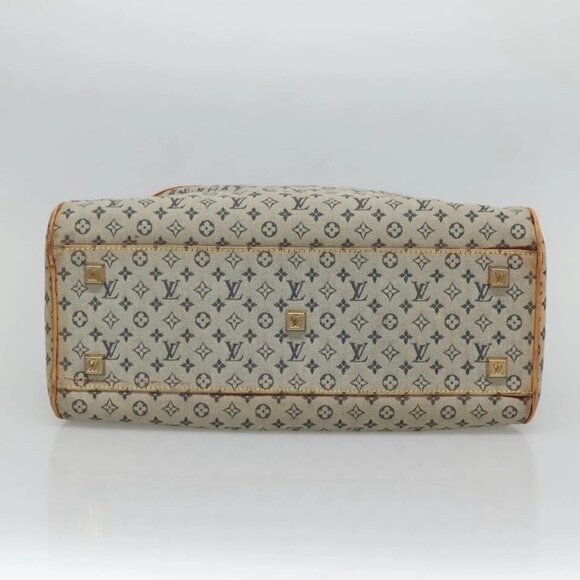 LOUIS VUITTON Monogram Mini Marie Hand Bag Blue M92003 LV Auth 119079 - Picture 6 of 16